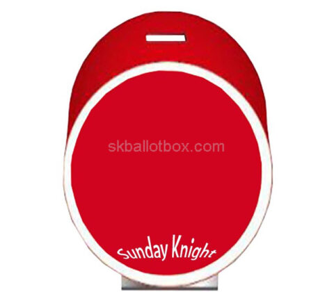 Wholesale custom acrylic charity donation box