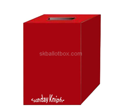 Wholesale custom acrylic fundraising charity box