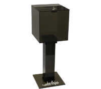 Wholesale custom plexiglass floor standing suggestion box SB-279 Wholesale custom plexiglass floor standing suggestion box
