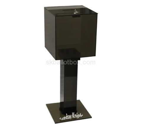 Wholesale custom plexiglass floor standing suggestion box
