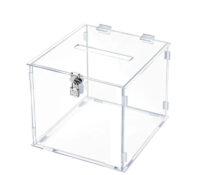 Wholesale custom lucite lockable suggestion box