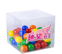 Custom acrylic raffle balls box