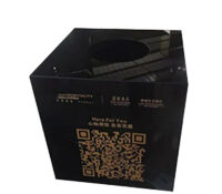Custom acrylic contests raffle box