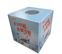 Custom acrylic giveaways raffle box