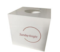 Custom acrylic multifunctional raffle box