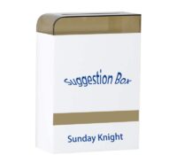 Custom acrylic events feedback collection box