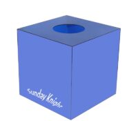 Custom retail plexiglass raffle box