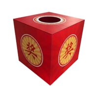 Custom plexiglass lucky draw box for event