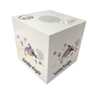 Custom acrylic contest lucky draw box