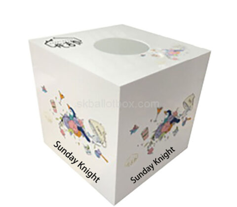 Custom acrylic contest lucky draw box