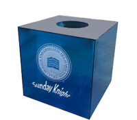 Custom acrylic marketing events lucky draw box