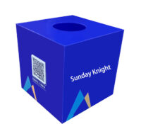 Custom acrylic multifunctional raffle ball game box