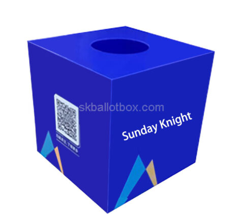 Custom acrylic multifunctional raffle ball game box
