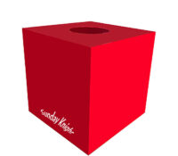 Custom acrylic marketing events raffle ball game box