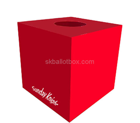 Custom acrylic marketing events raffle ball game box