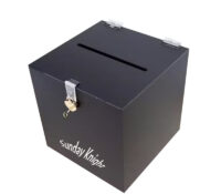 Custom acrylic square ballot box