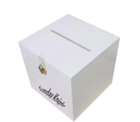 Custom acrylic square ballot case
