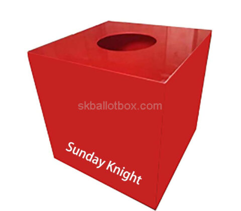 Custom acrylic events raffle ball game box