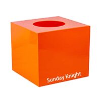 Custom acrylic contests lucky draws box