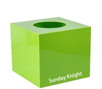 Custom acrylic promotional events lucky draws box