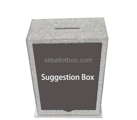 Custom plexiglass feedback box