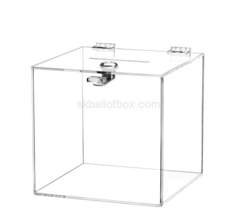 Custom plexiglass offices feedback collection box