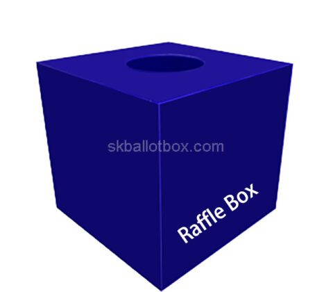 Custom acrylic company incentives raffle draw box