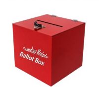 Custom acrylic elections ballot box