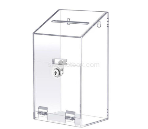 Custom acrylic vote collection box