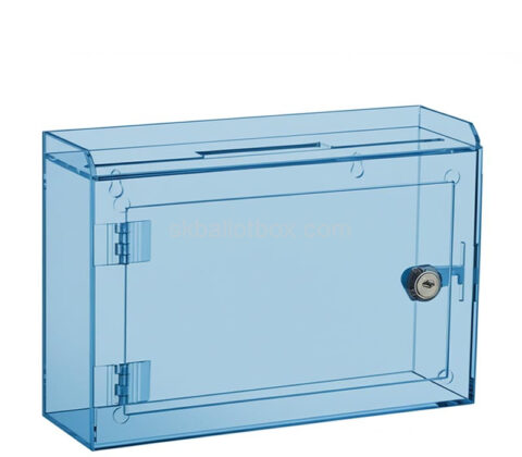 Custom acrylic hanging donation box