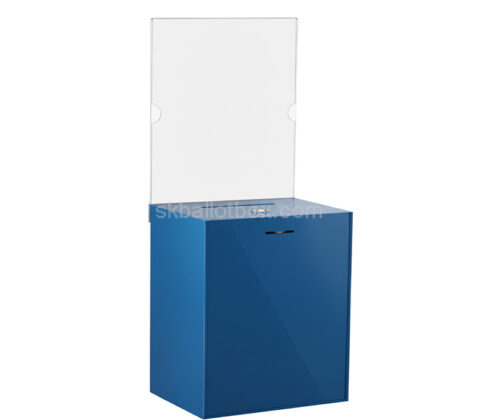 Custom acrylic voting events collection box