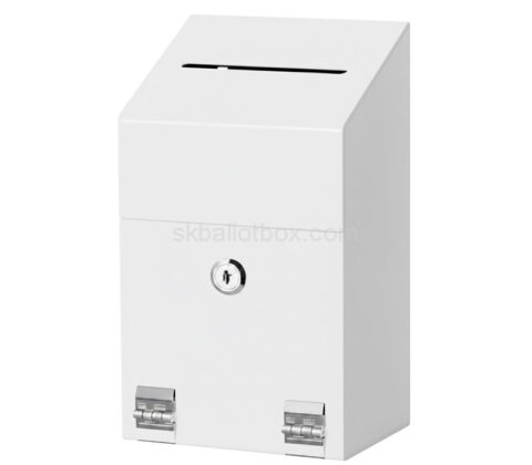 Custom acrylic schools suggestion box with lock