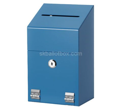 Custom acrylic events suggestion box with lock