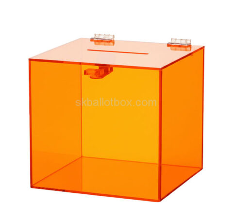 Custom acrylic comments collection box