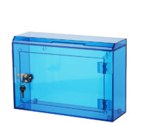 Custom acrylic hanging comments collection box SB-374 Custom acrylic hanging comments collection box