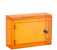 Custom acrylic hanging elections box