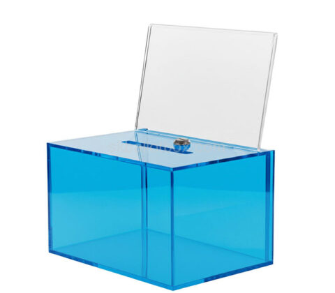 Custom acrylic collecting feedback box