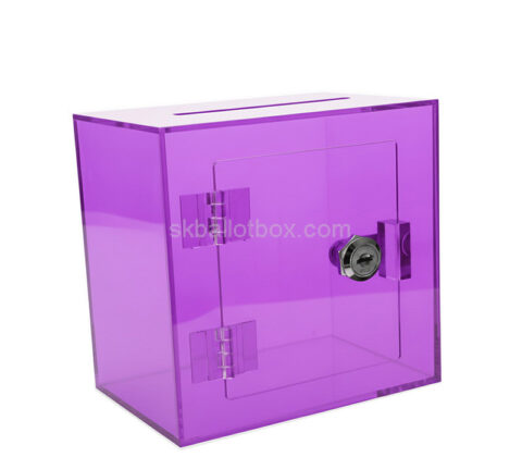 Custom acrylic multi-functional vote box