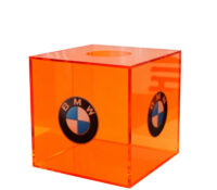 Custom acrylic corporate events raffle box DB-420 Custom acrylic corporate events raffle box
