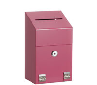 Custom acrylic suggestion box with lock keys SB-386 Custom acrylic suggestion box with lock keys