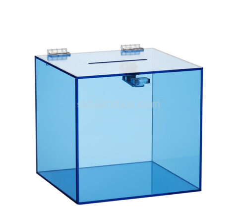 Custom acrylic office vote ticket box