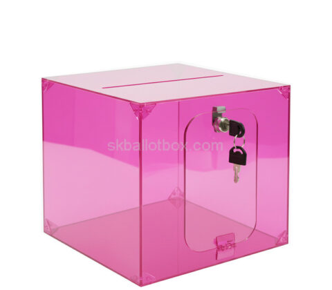 Custom acrylic events voting ticket box