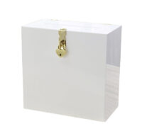 Custom acrylic wedding collection box SB-401 Custom acrylic wedding collection box