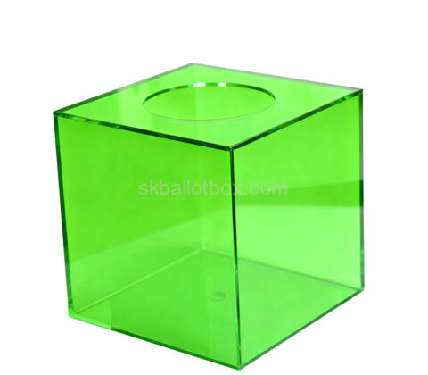 Custom acrylic promotions raffle draw box