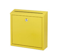 Custom acrylic wall flat suggestion collection box SB-417 Custom acrylic wall flat suggestion collection box