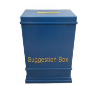 Custom plexiglass suggestion feedback box SB-424 Custom plexiglass suggestion feedback box