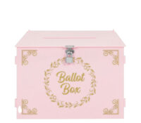 Custom acrylic ballot voting collection box BB-3226 Custom acrylic ballot voting collection box
