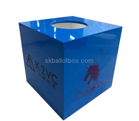 Custom plexiglass company raffle box