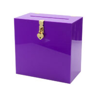 Custom acrylic suggestion surveys collection box SB-429 Custom acrylic suggestion surveys collection box