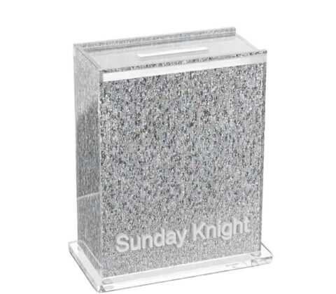 Custom plexiglass multi-functional suggestion box
